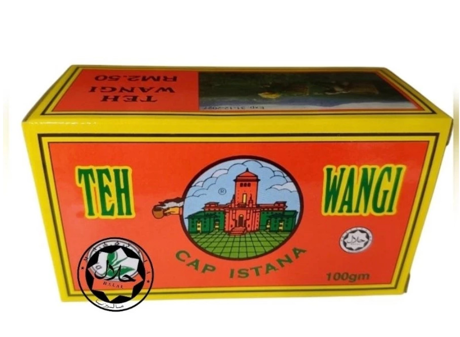 4 Box X 100gram – TEH WANGI CAP ISTANA AROMATIC BLACK TEA DHL EXPRESS