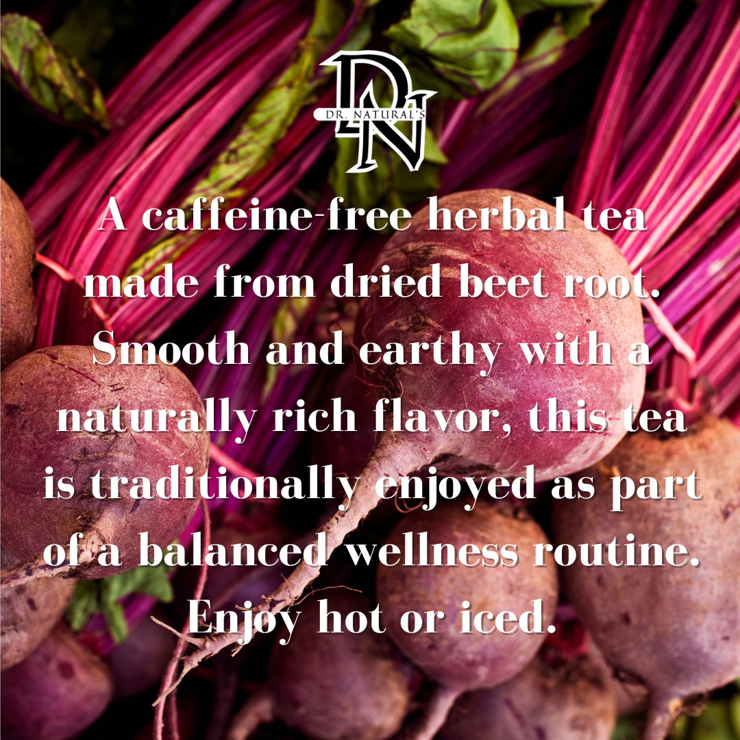 RA Cosmetics – Beet Root Herbal Tea – 2.65oz (30 Sachets) Caffeine Free