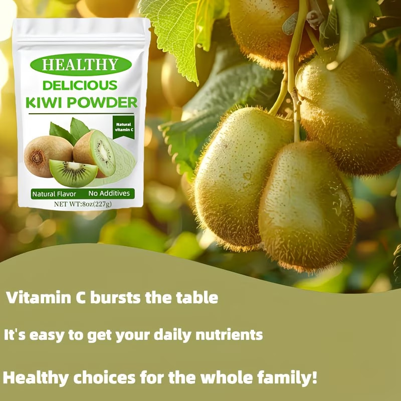 8 Ounces Kiwi Powder Sweet And Sour Full Of Vitamin C Supports Baking