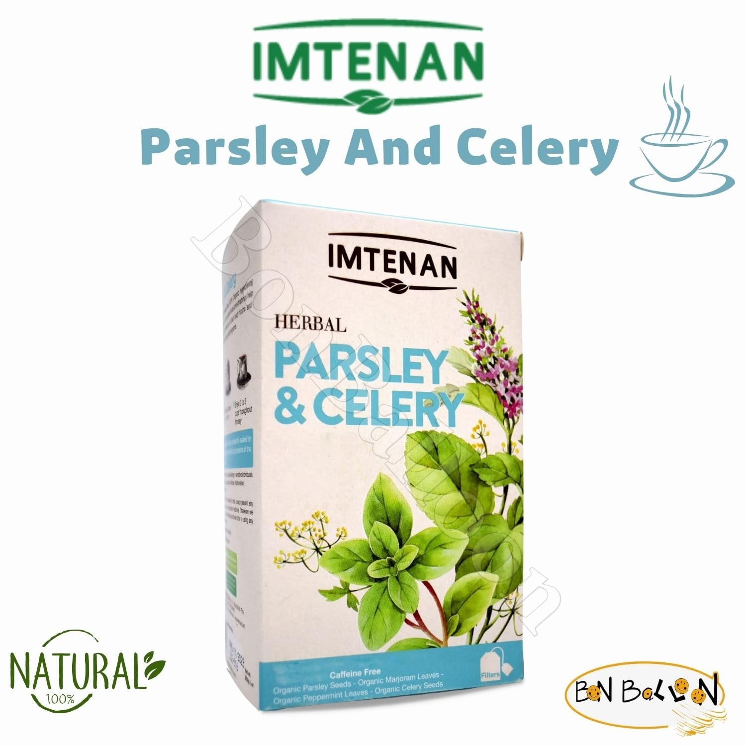 Imtenan Natural Drink Herbal Parsley And Celery Tea Bags Herbals…