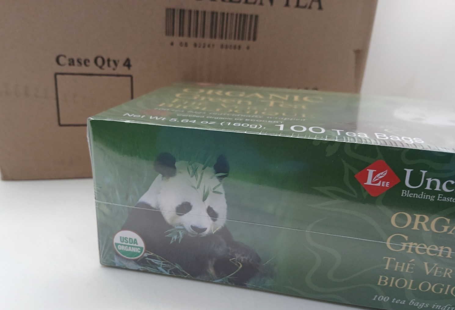 Uncle Lee’s Organic Green Tea Bulk 400 Tea Bags – 4 x 100 Count Pack