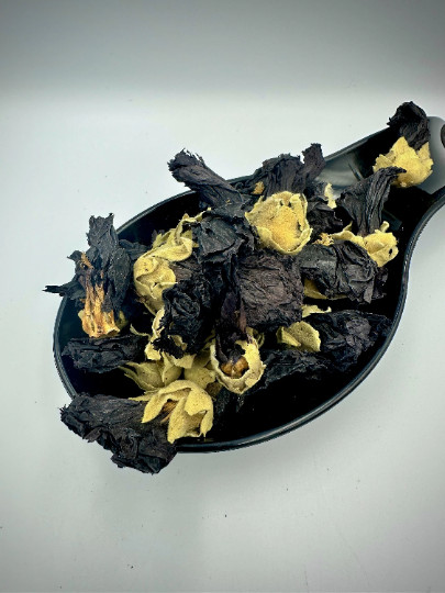 Black – Purple Hollyhock Mallow Dried Flowers 25g – 2kg Althaea Rosea
