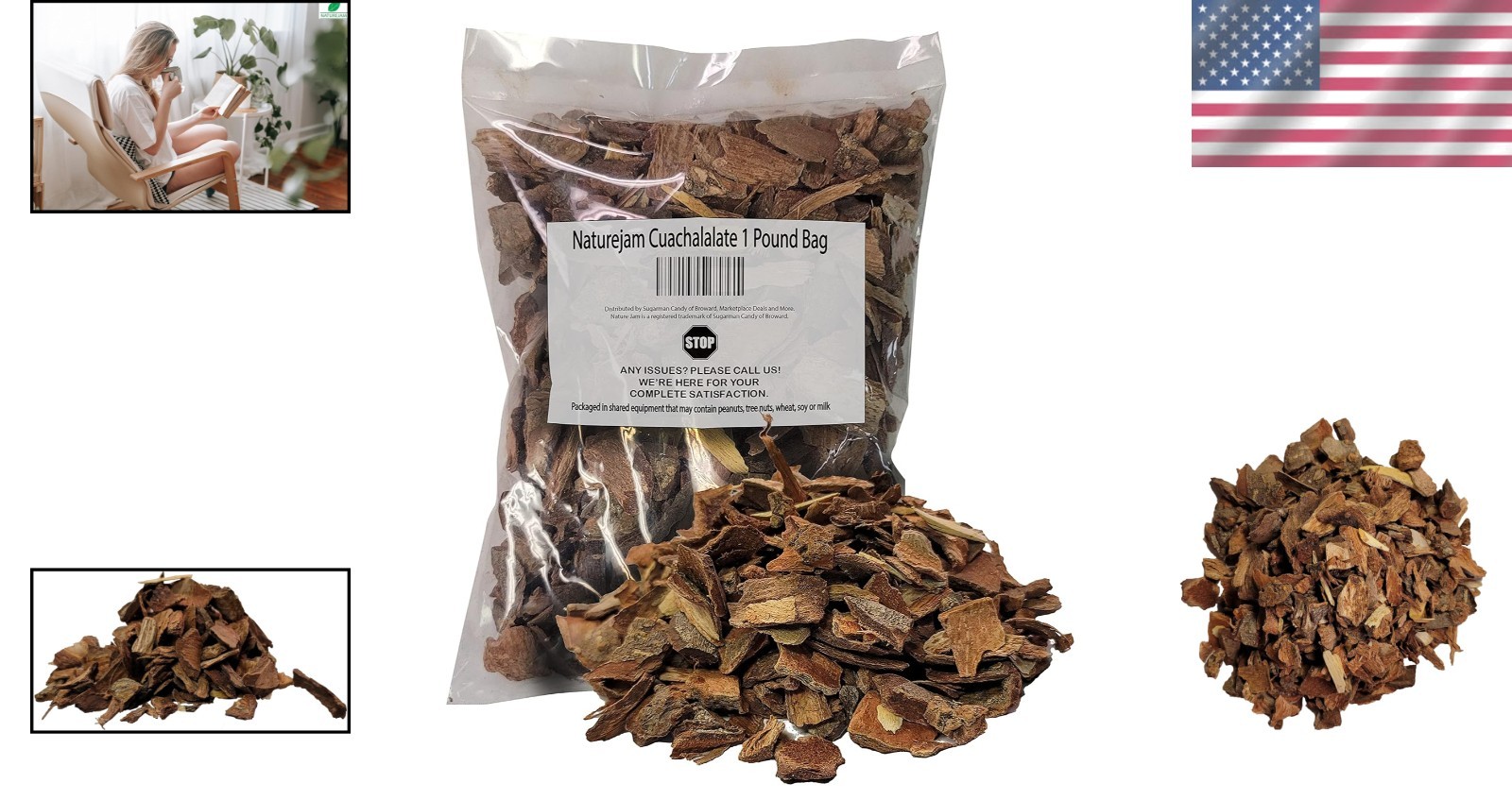 Cuachalalate 1lb Bag – Natural Digestive Support
