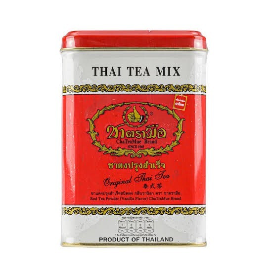 Tea Natural Cha Tra Mue Thai Make Lemon Tea Iced Tea Black Tea 1 box 50 sachet