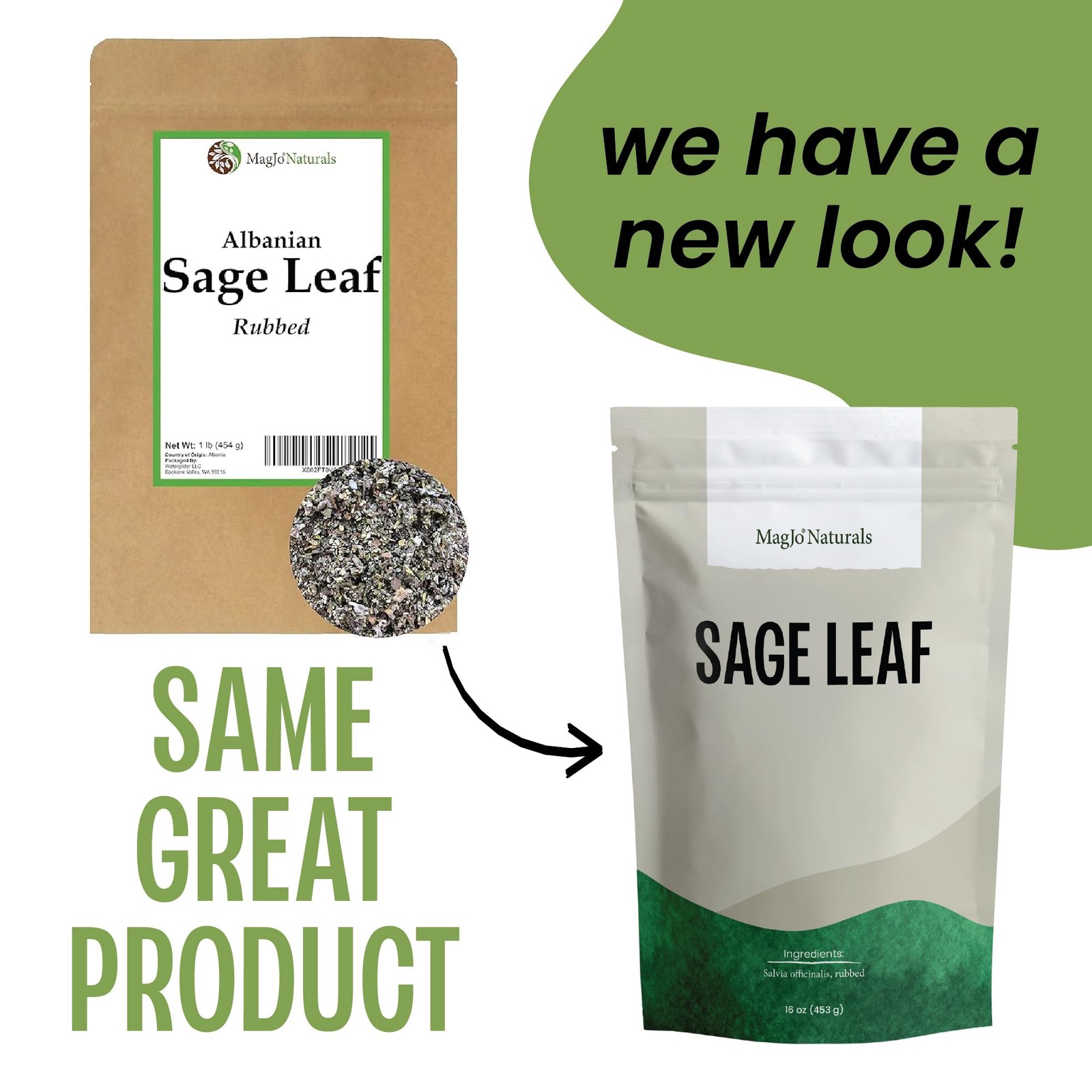 Rubbed Sage 1 lb Bulk – Salvia Officinalis Herb for Cooking & Seasoning
