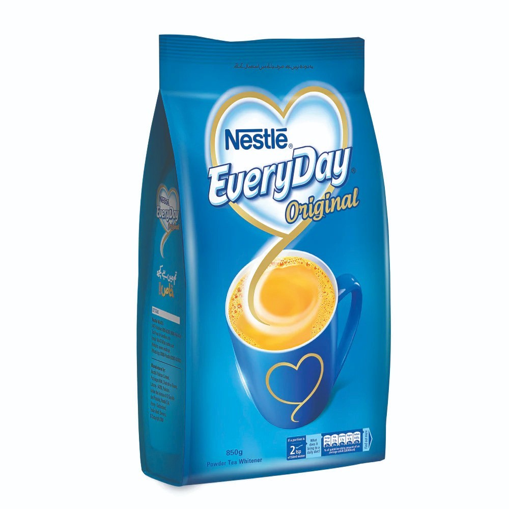 Nestle Everyday Tea Whitener Powder 850g Original Khaas Taste Milk Tea Pouch