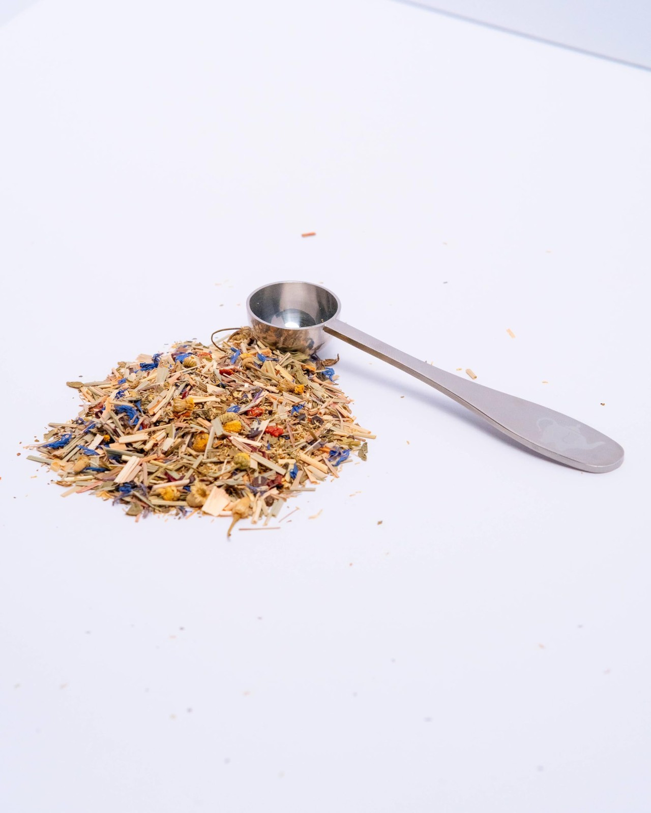 Perfect Scoop Loose Leaf Tea Spoon−18/8 Stainless Steel, teaspoon, Silver