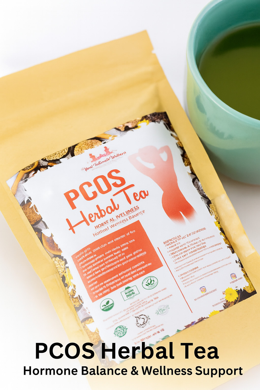 Hormone Balance Tea for PCOS – Reduce Cysts, Irregular Periods & Acne