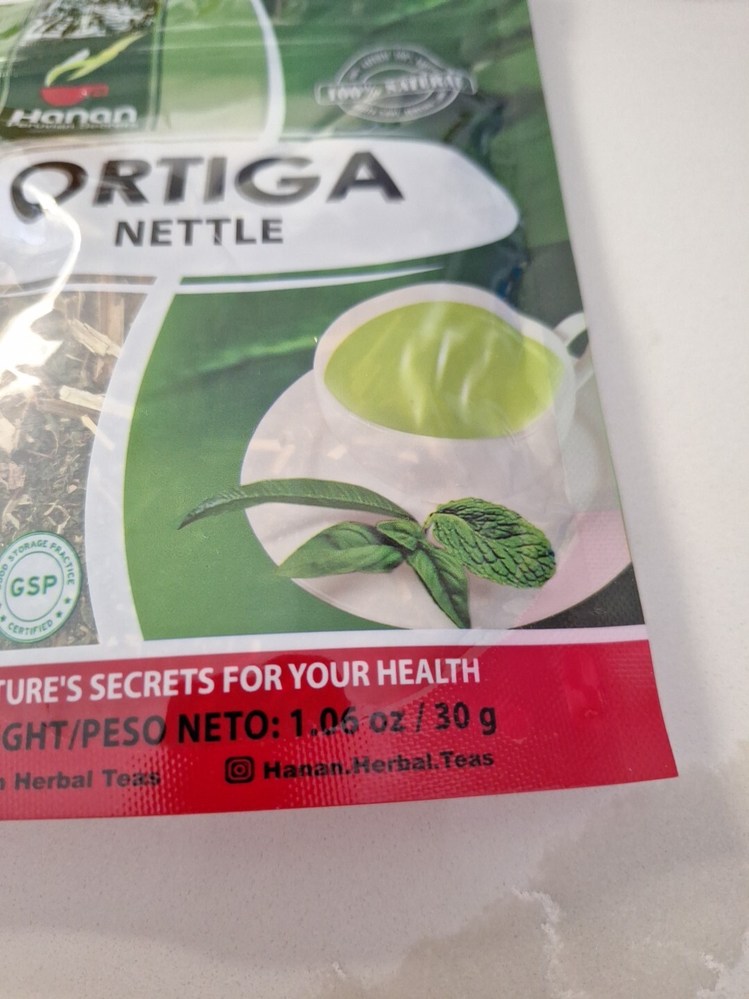 Nettle (Ortiga) Loose Herbal Tea 1.4 oz (30g) Dried Stinging Nettle Root Leaf
