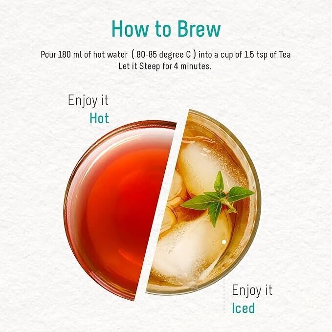 OH CHA Rose Tea with Mint 35gms Herbal Tea for Weight Loss.