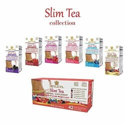 Hyleys Slim Green Tea Goji Berry Flavor (25 Tea Bags)