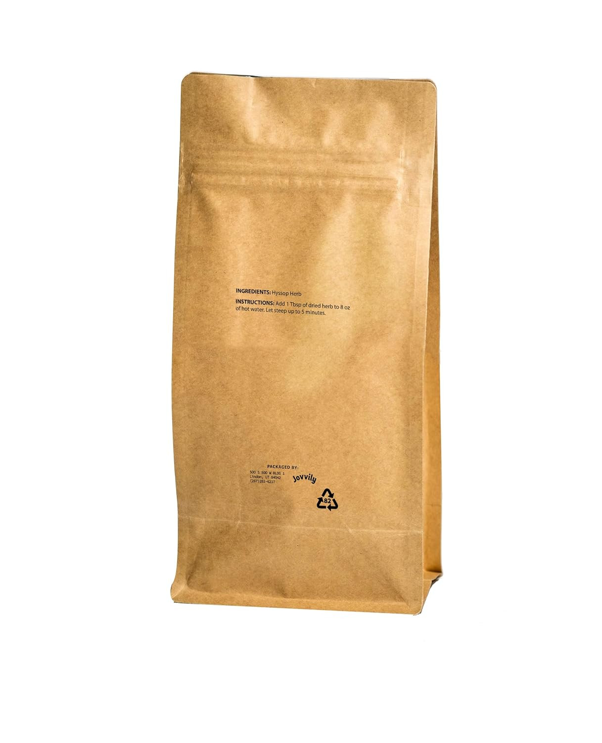 Cut & Sifted Hyssop Herb – 1Lb Herbal Tea, All-Natural, No Additives
