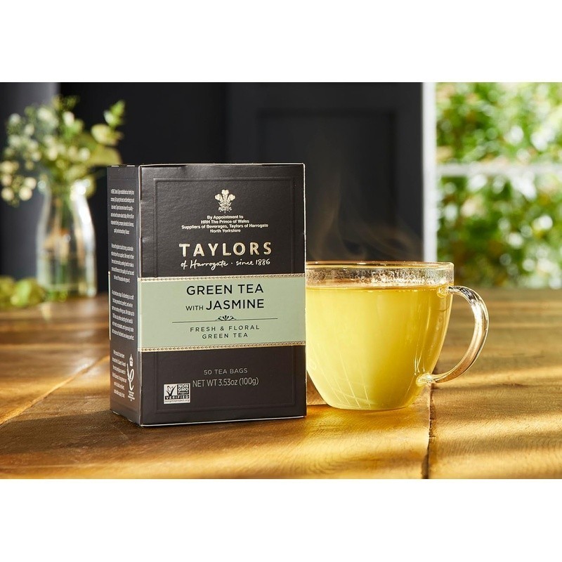 Jasmine Green Tea Bags 50 Count Floral Infusion Healthy Organic Beverage New