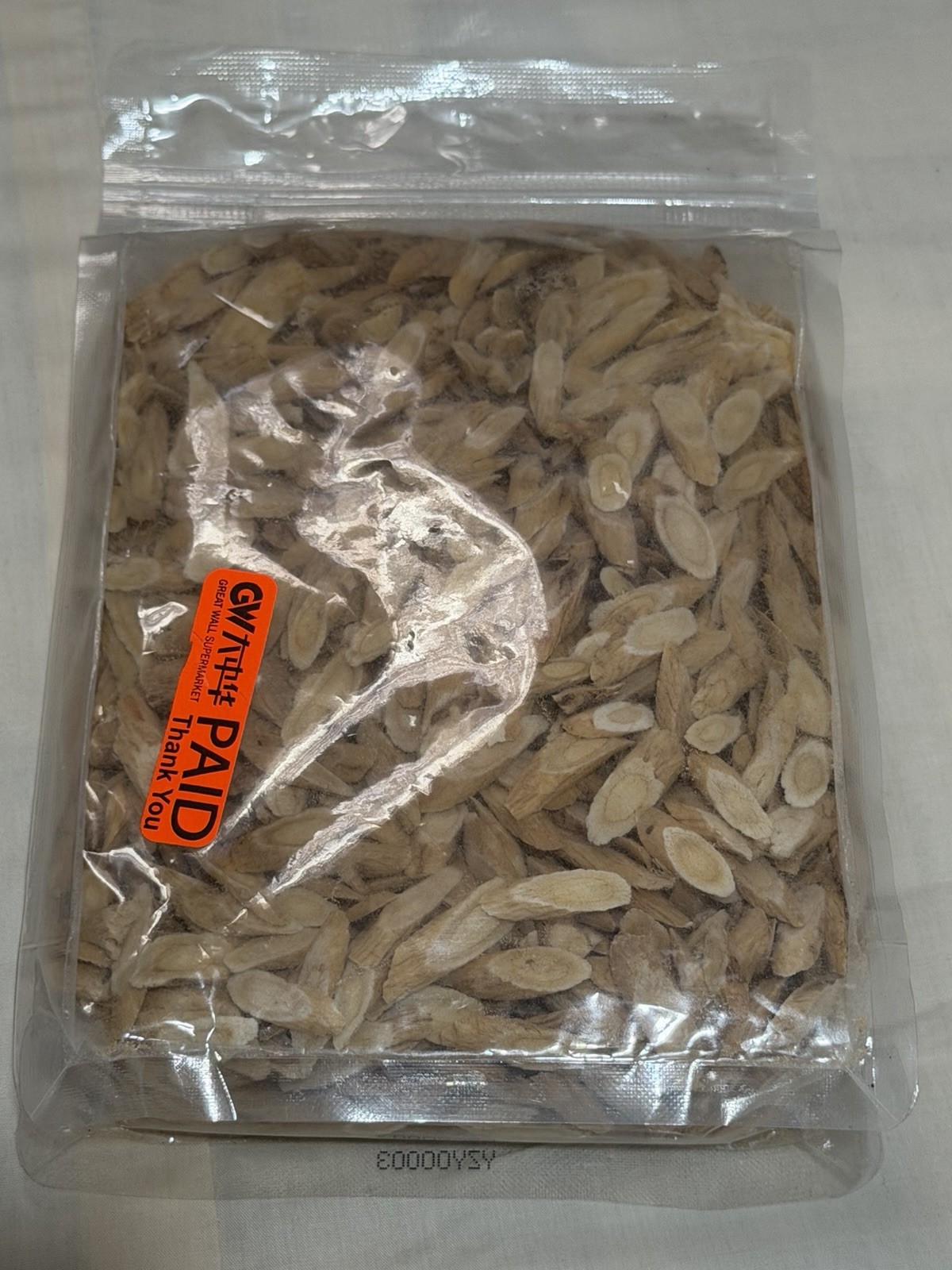 340g Dried Astragalus Root Slices Herbal Tea Huang Qi片 Natural Chinese Herb