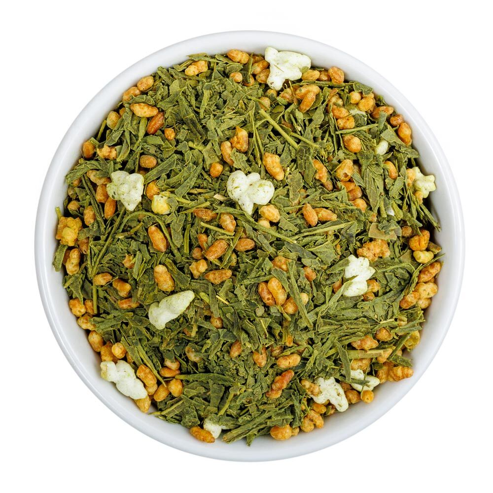 Matcha Genmaicha Green Tea – Premium Japanese Loose Leaf – Organic
