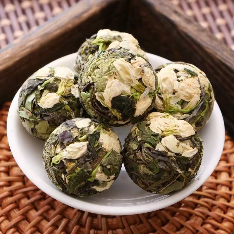 250g Special Grade Imperial Rich Aroma Jasmine Dragon Pearls Premium Green Tea