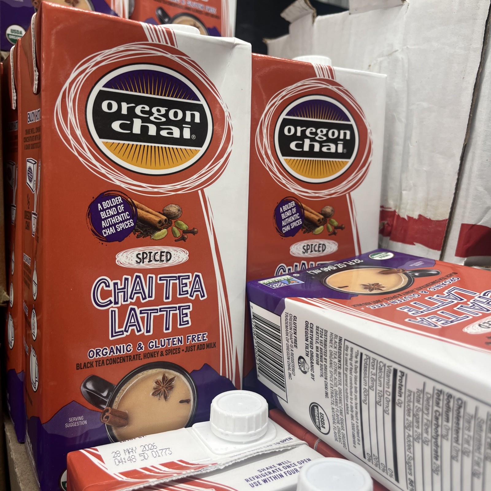 Oregon Chai Tea Latte Concentrate, 32 Fl Oz (Pack of 1) – ( Select Your Flavor )