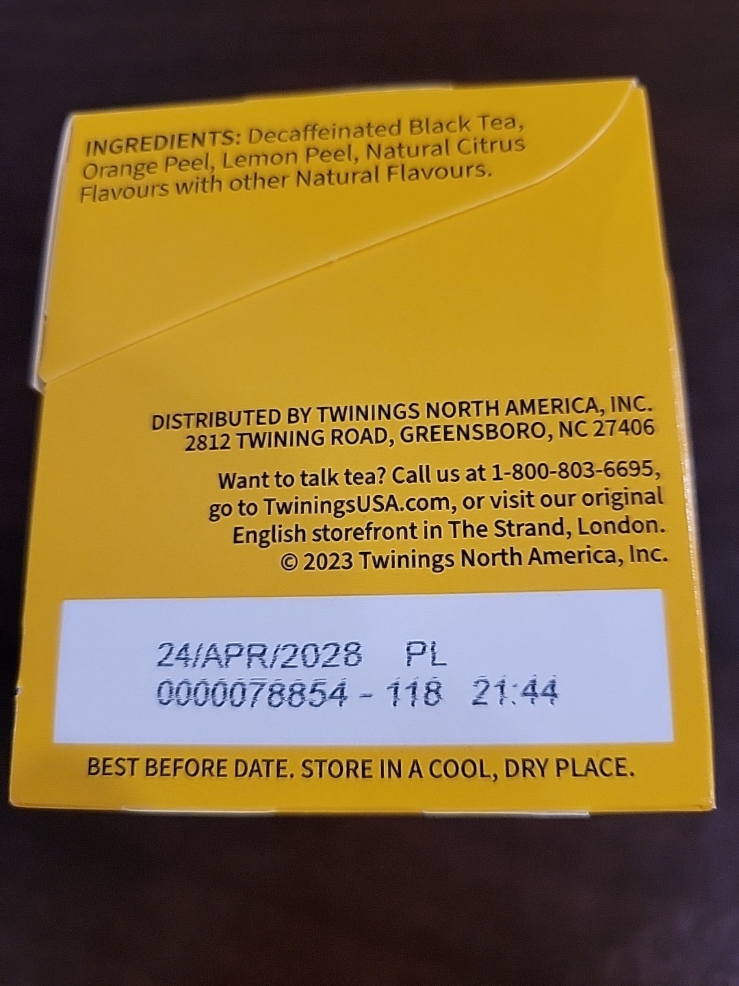 3 Pack – Twinings Lady Grey Decaffeinated Black Tea – 20 Count