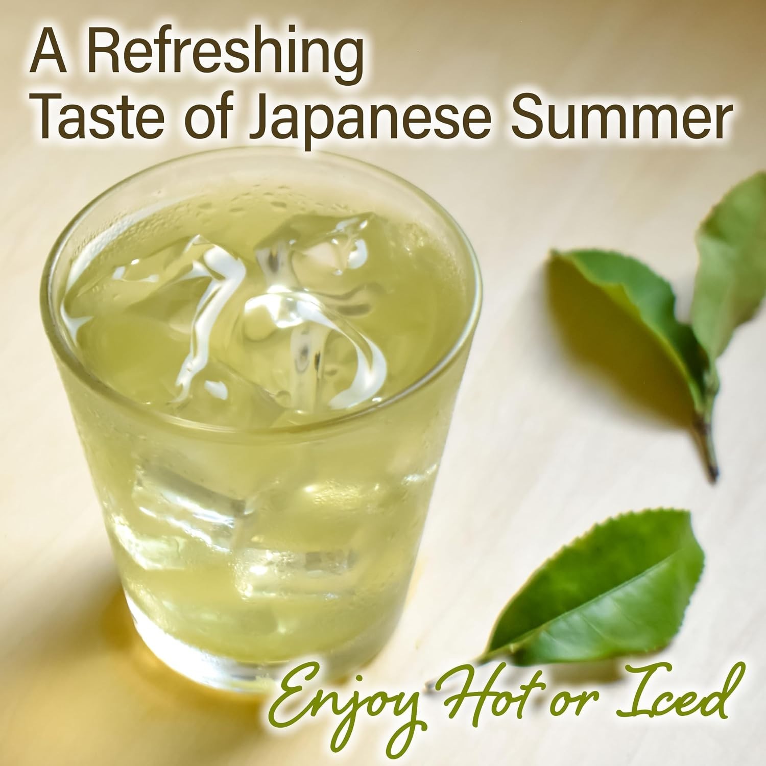 YAMASAN KYOTO UJI Genmaicha Green Tea with Matcha, roasted brown rice tea, Low c