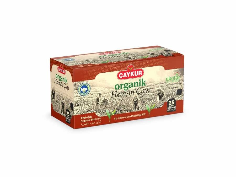 Turkish Organic Hemsin Black Tea Enveloped Bag 50g