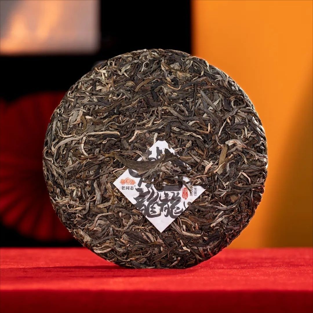 Haiwan 2024 Raw Puer tea “Dragon” Teng Da Raw Pu Er Cake 400g
