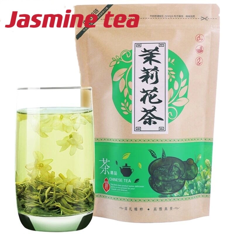Premium new Jasmine Tea (250g) Bag and Tea bottle(300ml) Health Benefits