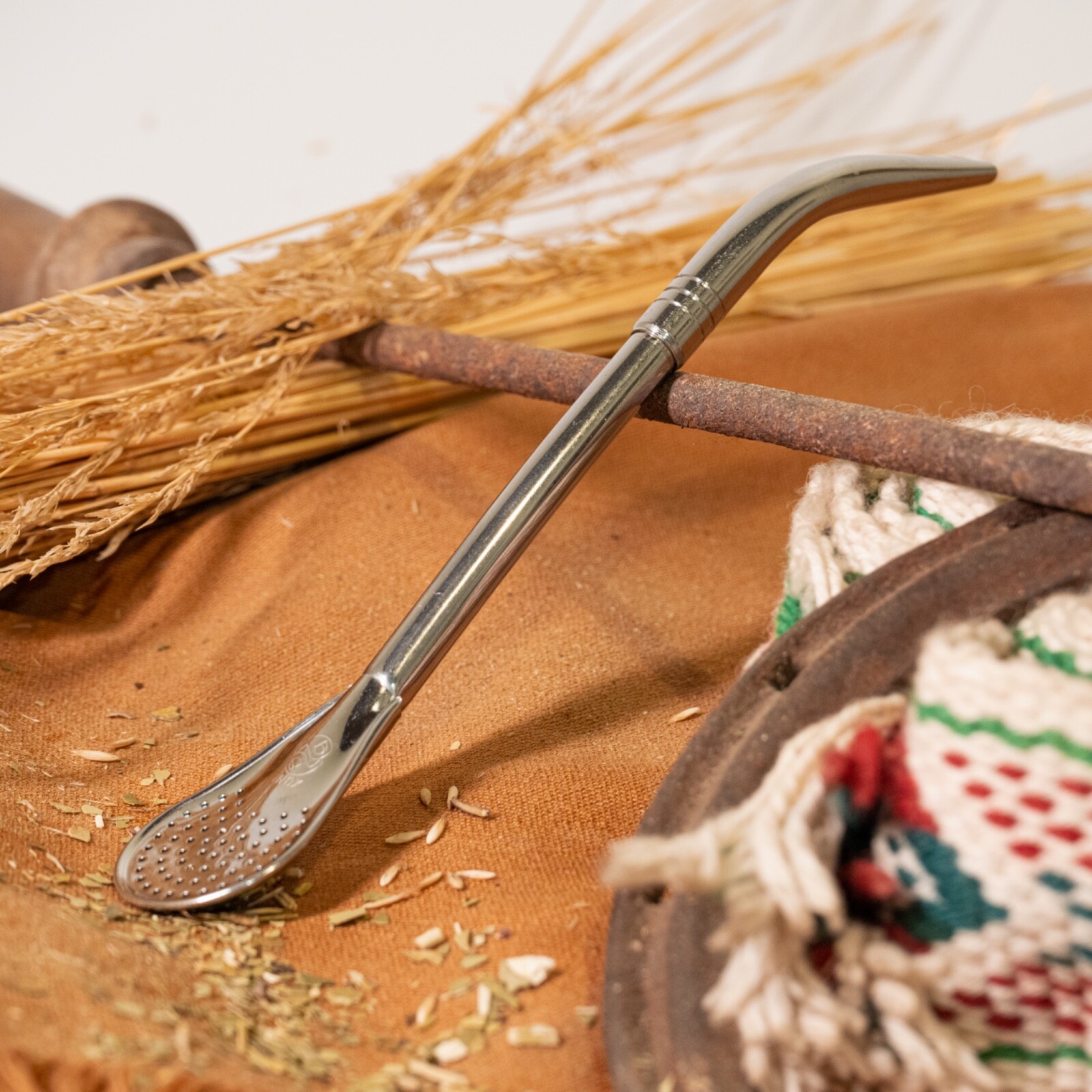 Stainless Steel Straw/Pajilla for yerba mate – Pick your logo!