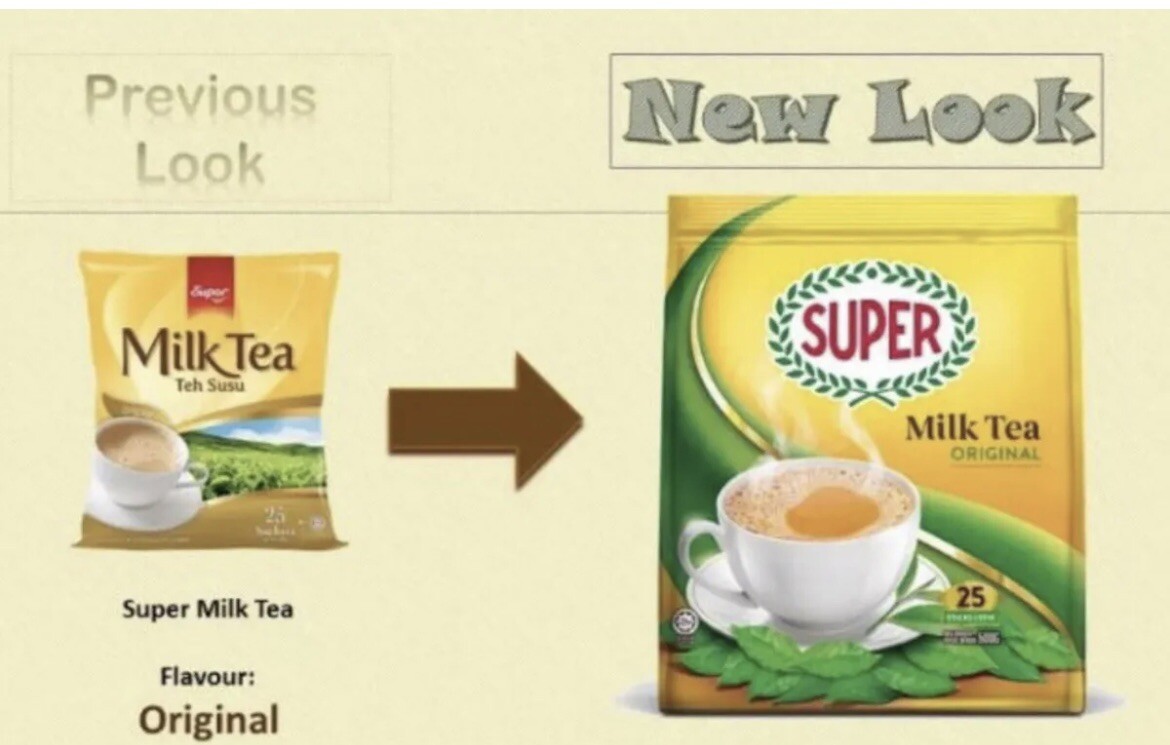 SUPER 3 in 1 Instant MILK TEA Smooth &Creamy ORIGINAL 25 STICKS Stiks