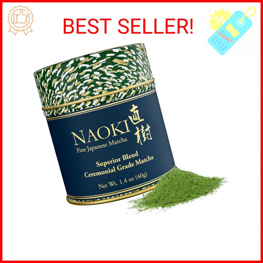 Naoki Matcha Superior Ceremonial Blend – Authentic Japanese First Harvest Ceremo