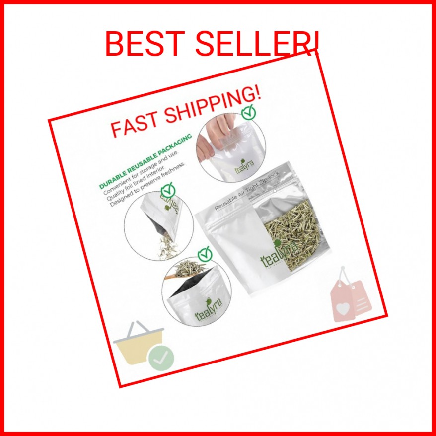 Tealyra – Premium White Silver Needle Tea – Bai Hao Yinzhen – Organically Grown