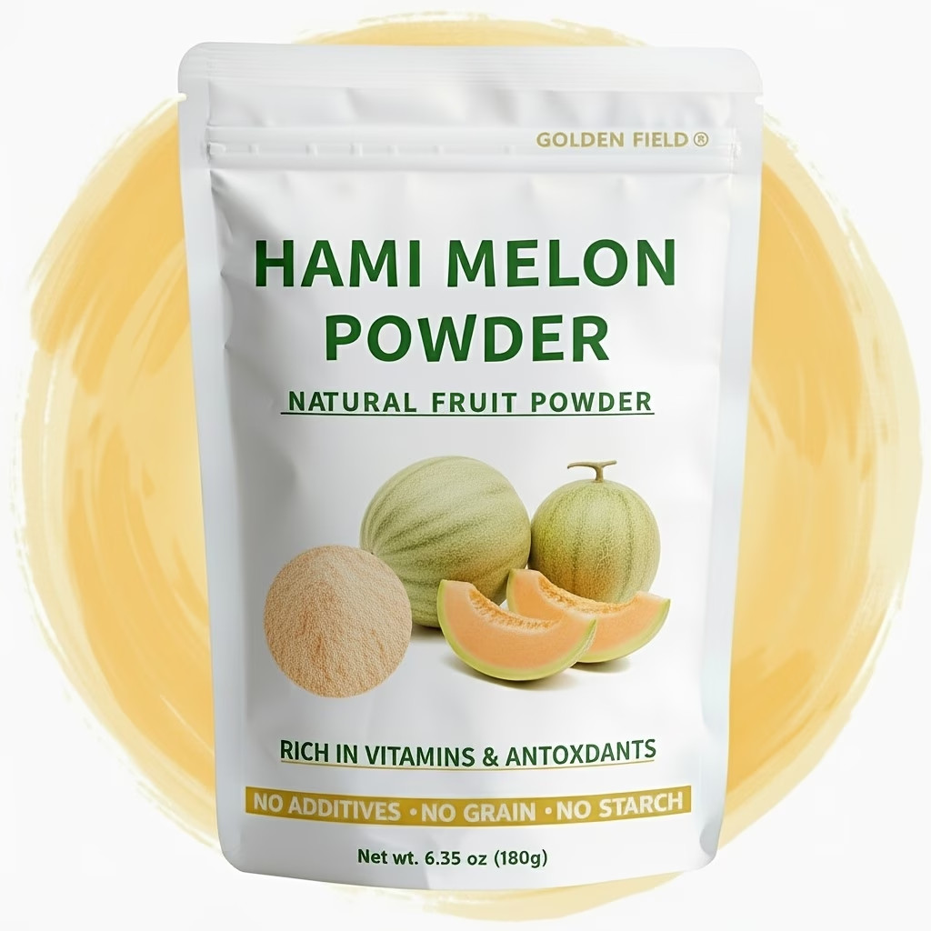 Melon Juice Powder 6.35oz Natural Fruit Powder Freeze Dried And Cold Pressed