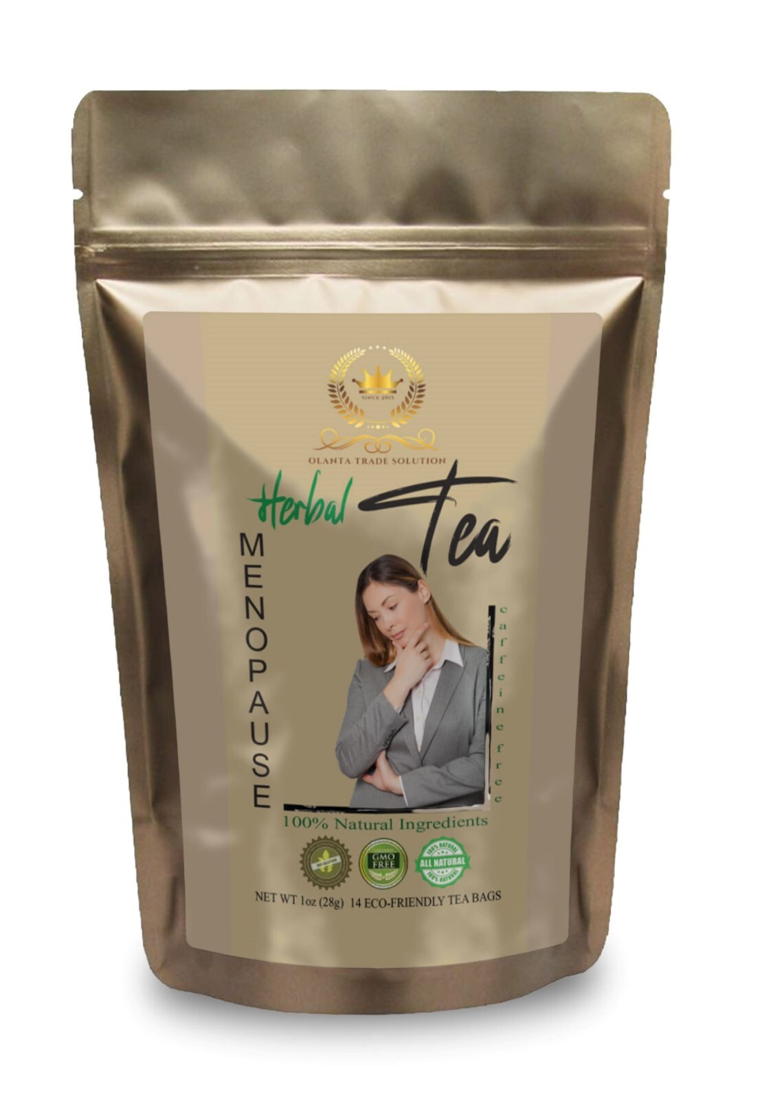 MENOPAUSE HERBAL TEA Red Clover & Ginkgo Biloba Menopause Tea Cognitive Function