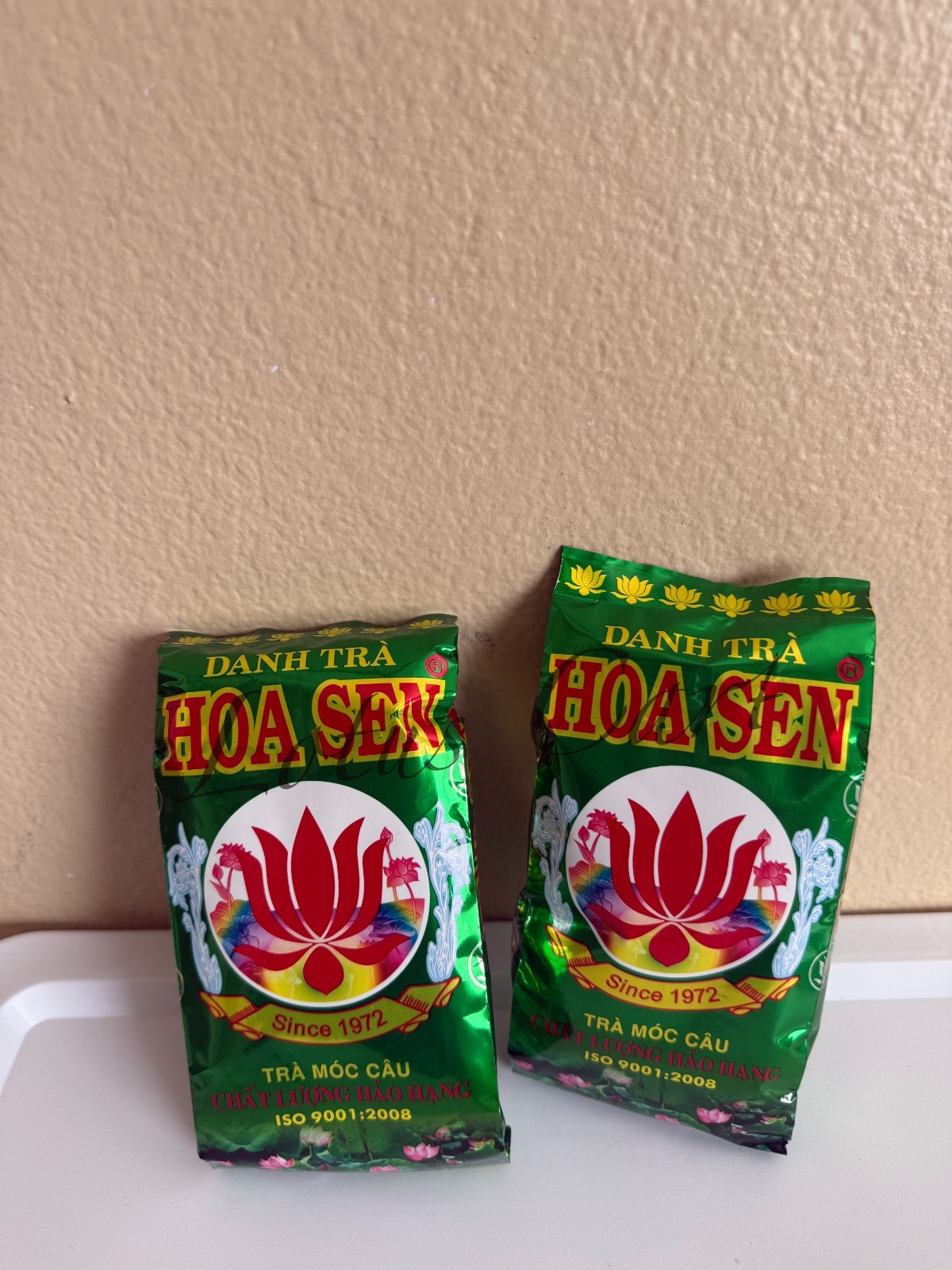 Vietnamese Green Tea Tra Moc Cau Hoa Sen – Product Of Vietnam (70g x 2)