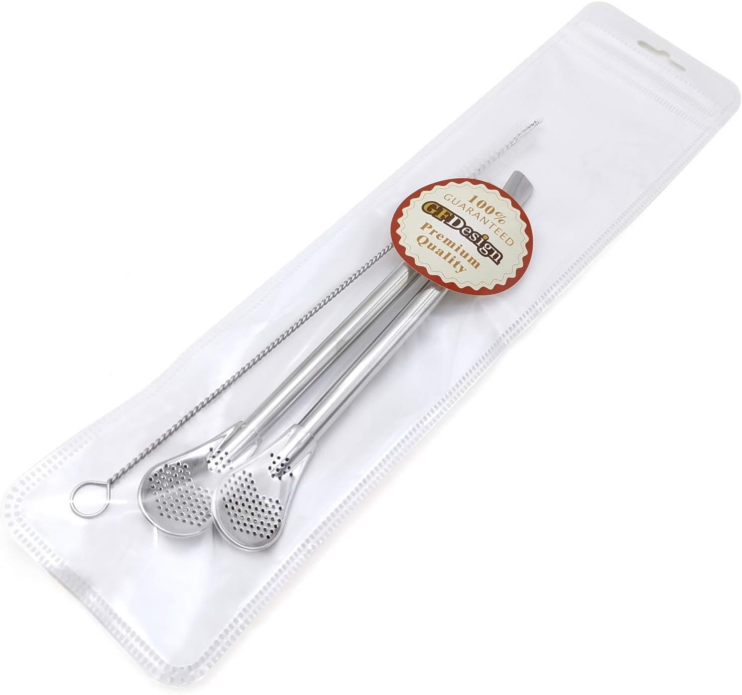Stylish 6-Inch Stainless Steel Drinking Straws – Perfect for Coffee & Tea Lovers