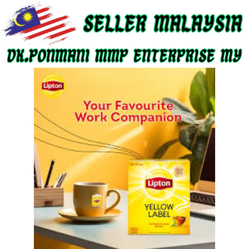 LIPTON YELLOW LABEL SERVICES 10 BOXS Tea Bags Black 1000 x 2g Free Shipping