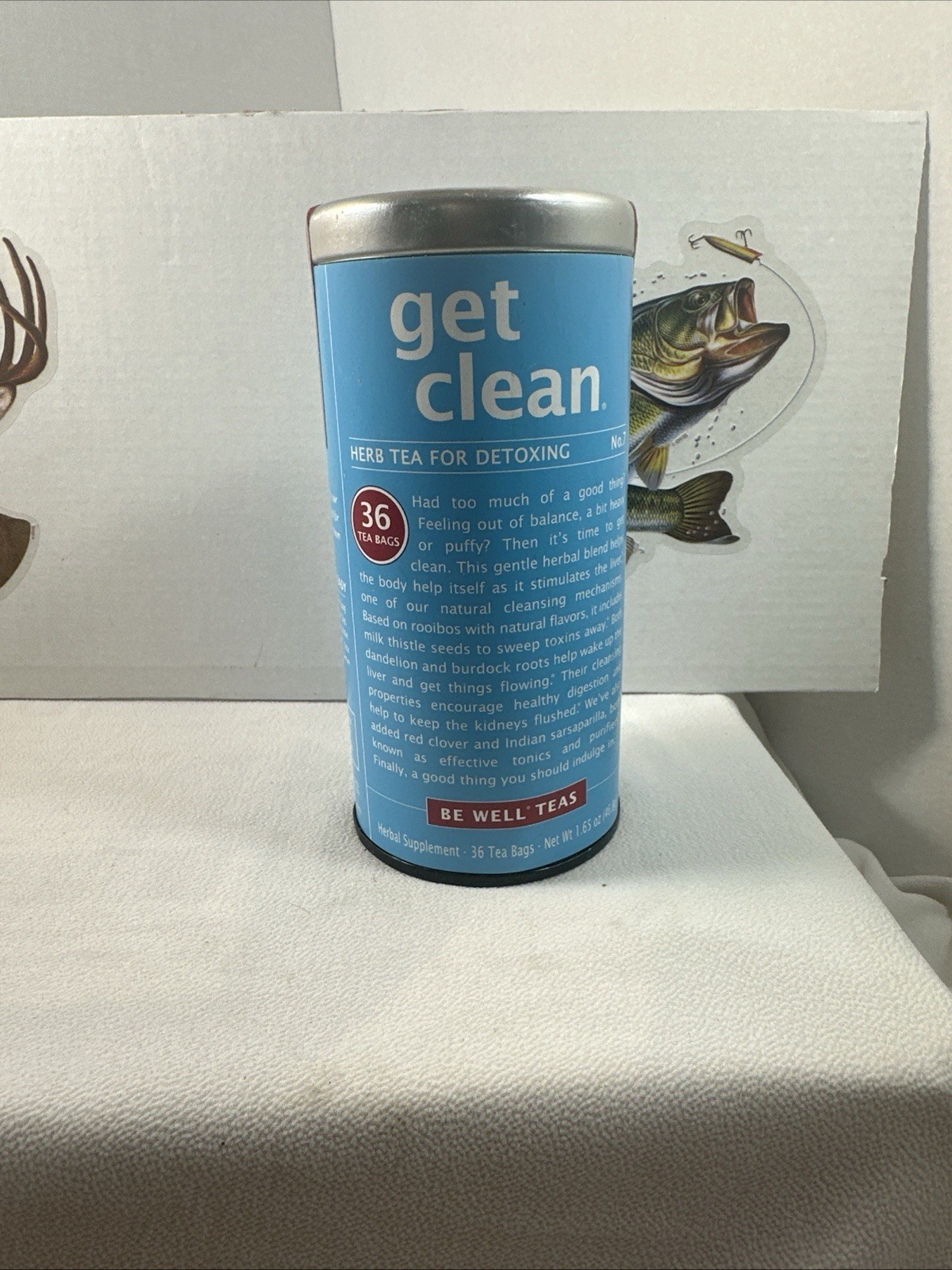 The Republic of Tea Get Clean – No.7 Herb for 36 Count (Pack 1) BB 01/28