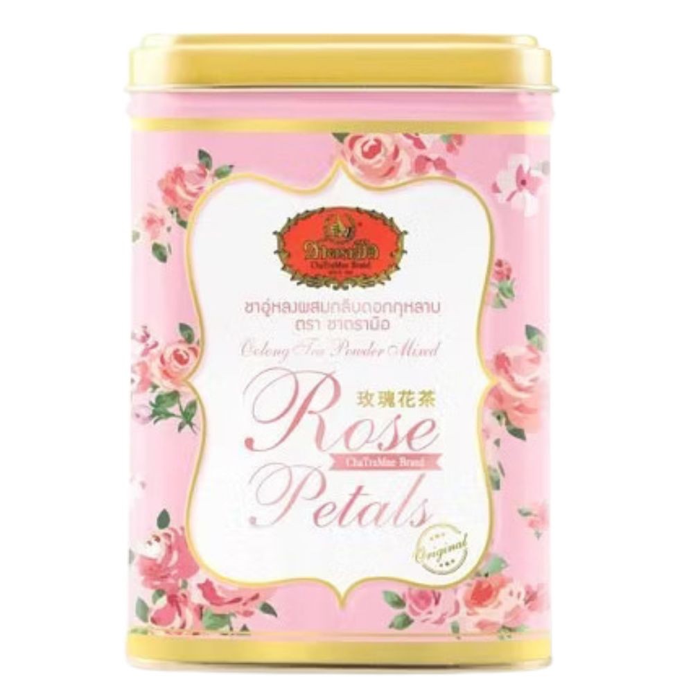 Cha Tra Mue, original rose tea, Thai tea, Rose Tea, Premium Tea Bag Can