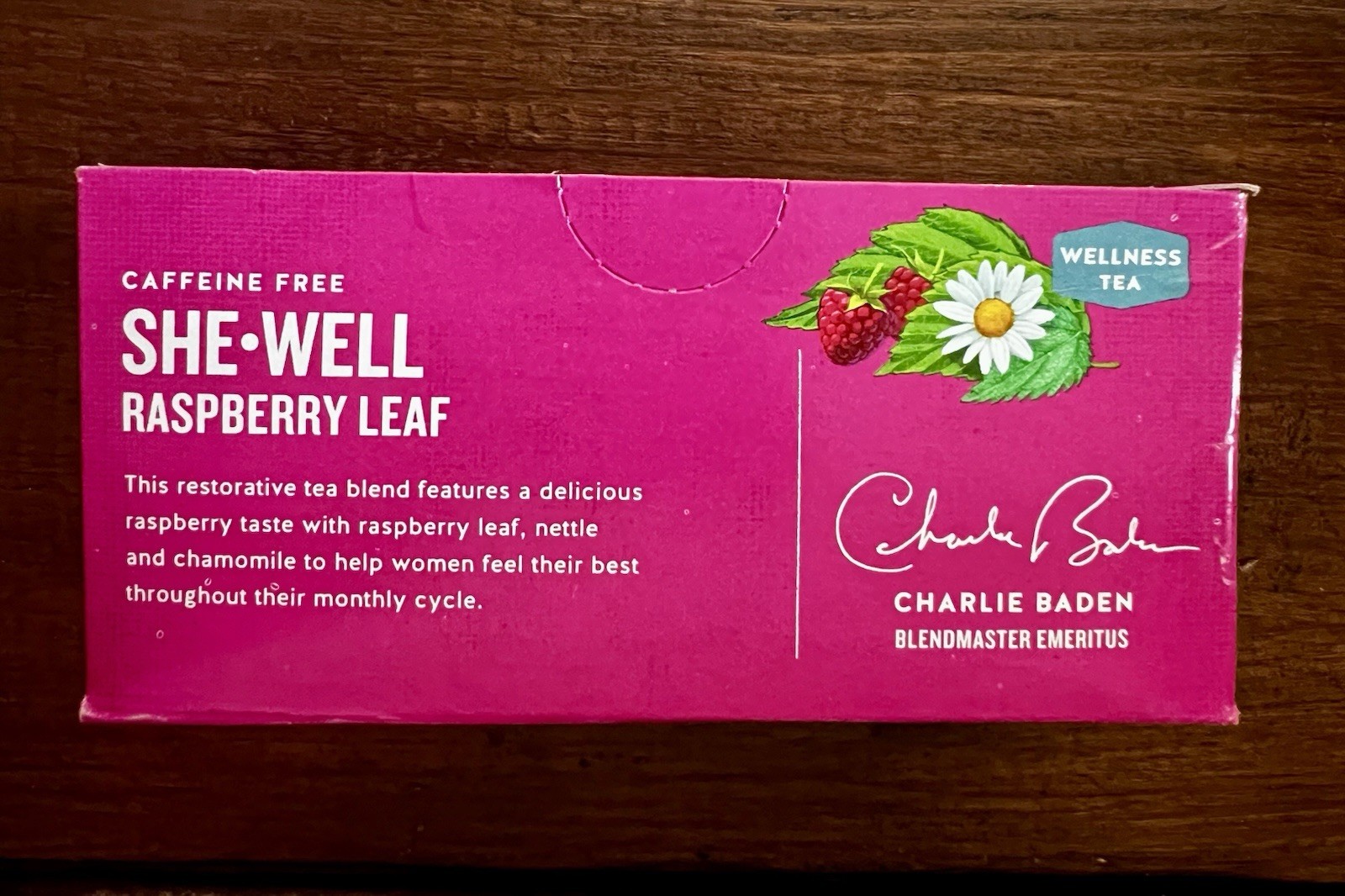 Herbal Tea Celestial Seasonings She-Well Raspberry Leaf 16 Bags Exp 07/2027 NEW