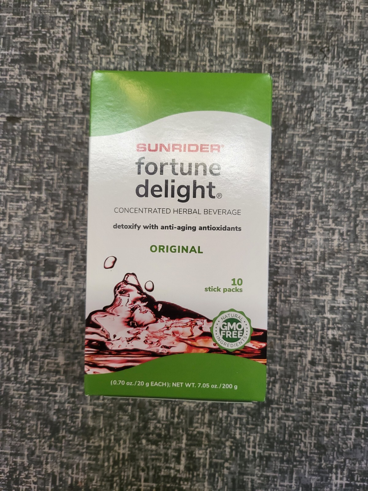 Fortune Delight 10/20 gram regular flavor packets