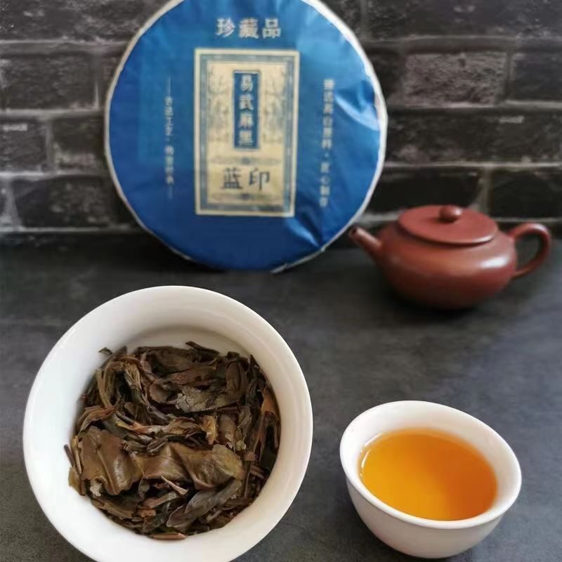 357g Yunnan Puerh Tea 2022 Year Menghai Yiwu Raw Pu-erh Tea Cake Pu’er Sheng Tea