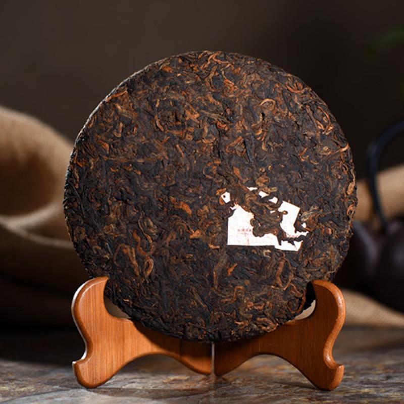 Premium Yunnan Ripe Pu erh Tea 357g Cake Natural Sept Fils 7262 Dark Brew