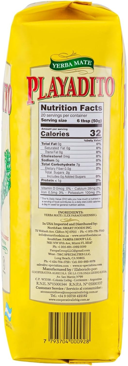 1000g Yerba Mate Tea – South American Herbal Infusion for Vitality & Focus