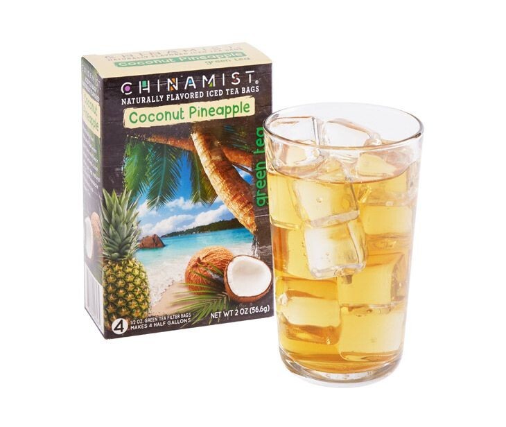 China Mist – Coconut Pineapple Green Tea Infusion, 1/2 oz Filter Bags (2 PACK)