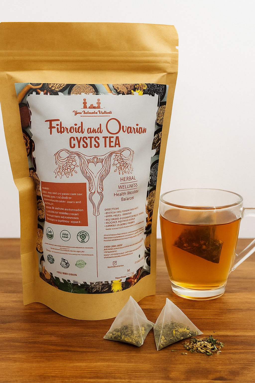 Fibroids and Ovarian Cysts TEA. POWERFUL JAMAICAN DETOX AND CLEANSE HERB TEA