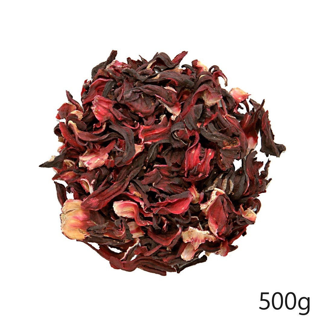 Dried Roselle Flower 500g | Hibiscus Tea Leaves | Fresh, Natural, Organic Qualit