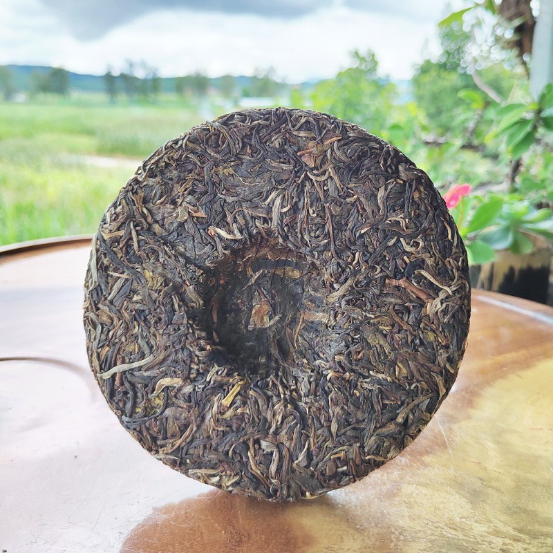 200g Spring Tea Yi Wu Mint Pond Ancient Tree Tea 2021 Raw Tea Pu’er Tea Cake