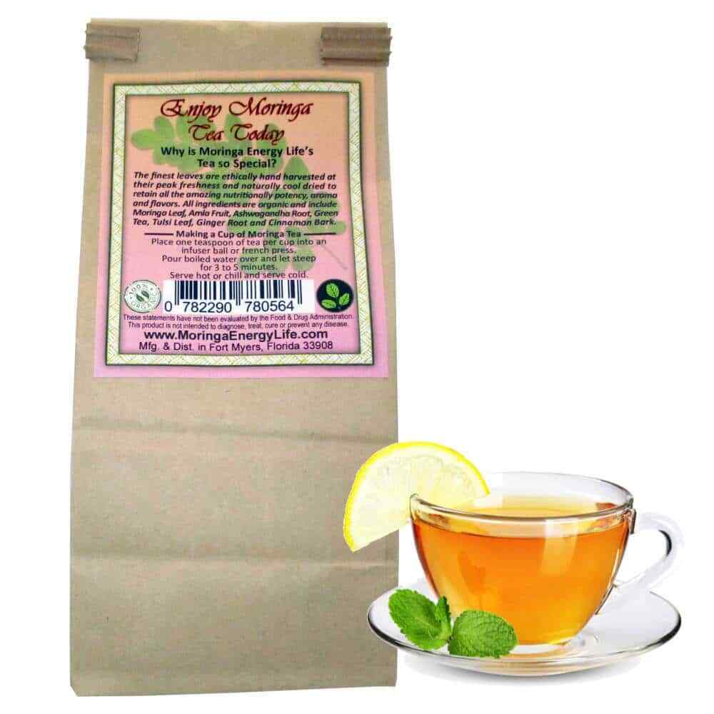 Moringa Ginger & Turmeric Tea Loose Leaf 3.4 oz