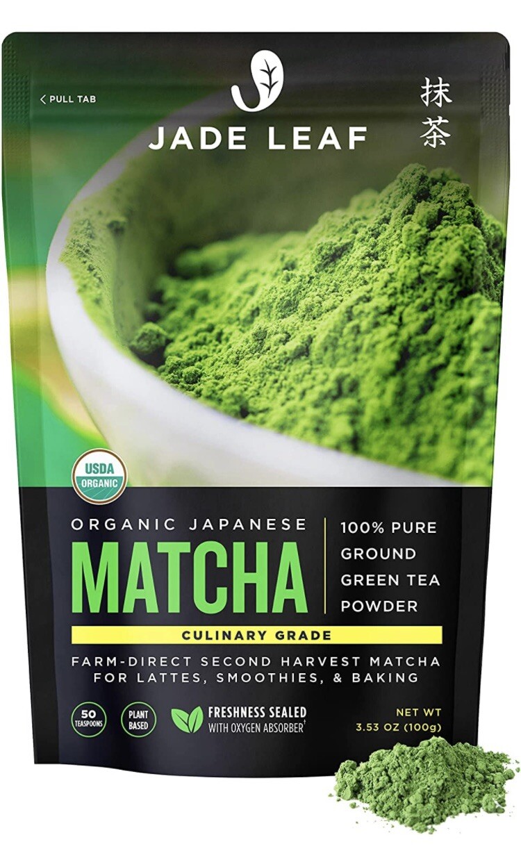 Jade Leaf Organic Matcha Green Tea Powder – Authentic Japanese Origin – Premium