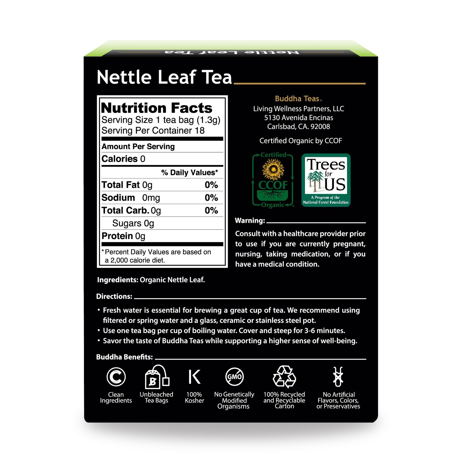 – Nettle Leaf Tea – Organic Herbal Tea – For Digestive Health – Rejuvenate & …
