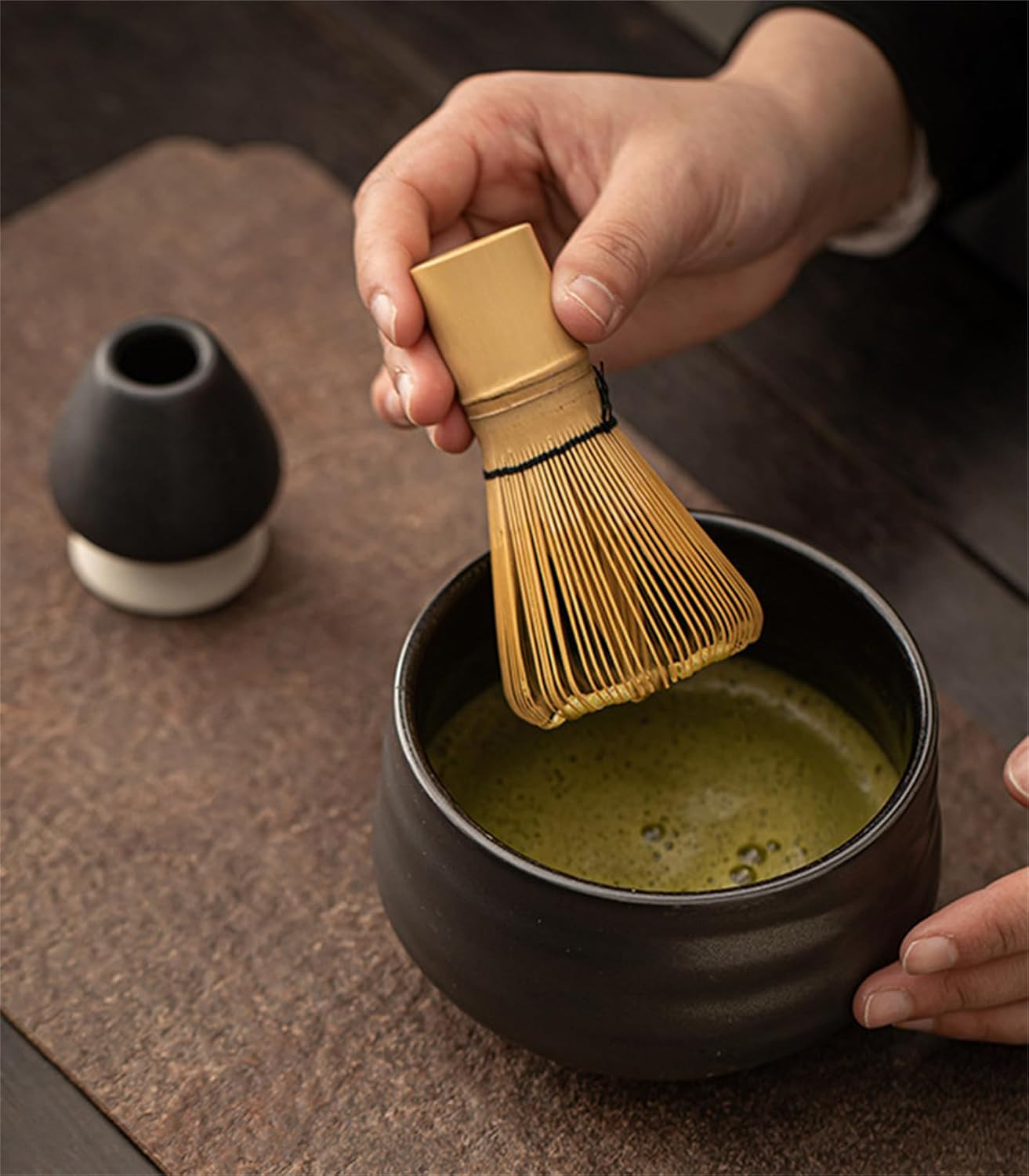Matcha Whisk – Bamboo Whisk for Matcha Powder, Handcrafted Organic Traditional J
